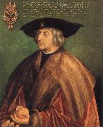 Albrecht Durer Emperor Maximilian oil painting artist